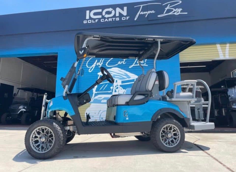 2026 Honor 4P golf cart in Blue, photo 1 of 6 (stock IGC-1057)