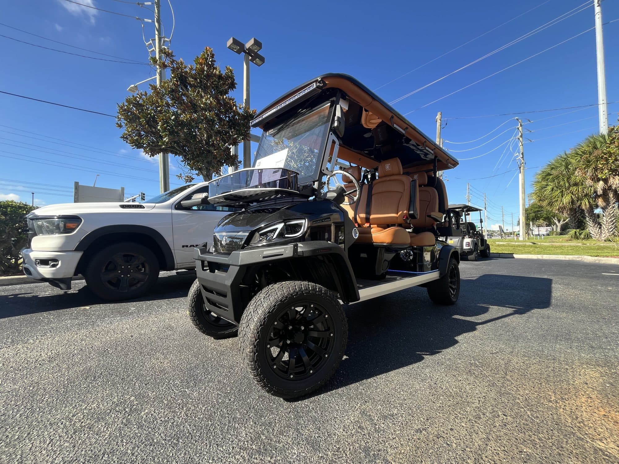 2026 Conquest S60L golf cart in Black, photo 1 of 9 (stock IGC-1087)