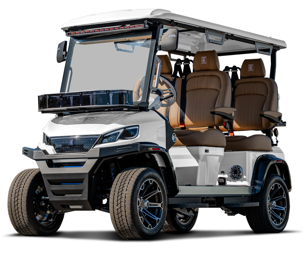 Conquest S40L four-seat premium LSV golf cart