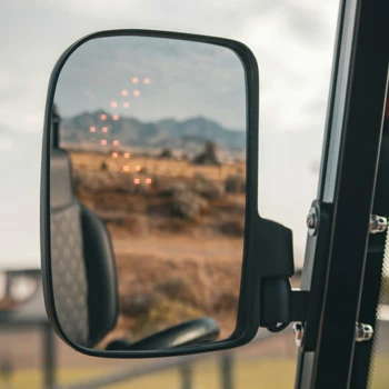 Side mirror with wide-angle view – Epic E40 exterior visibility for road-safe navigation